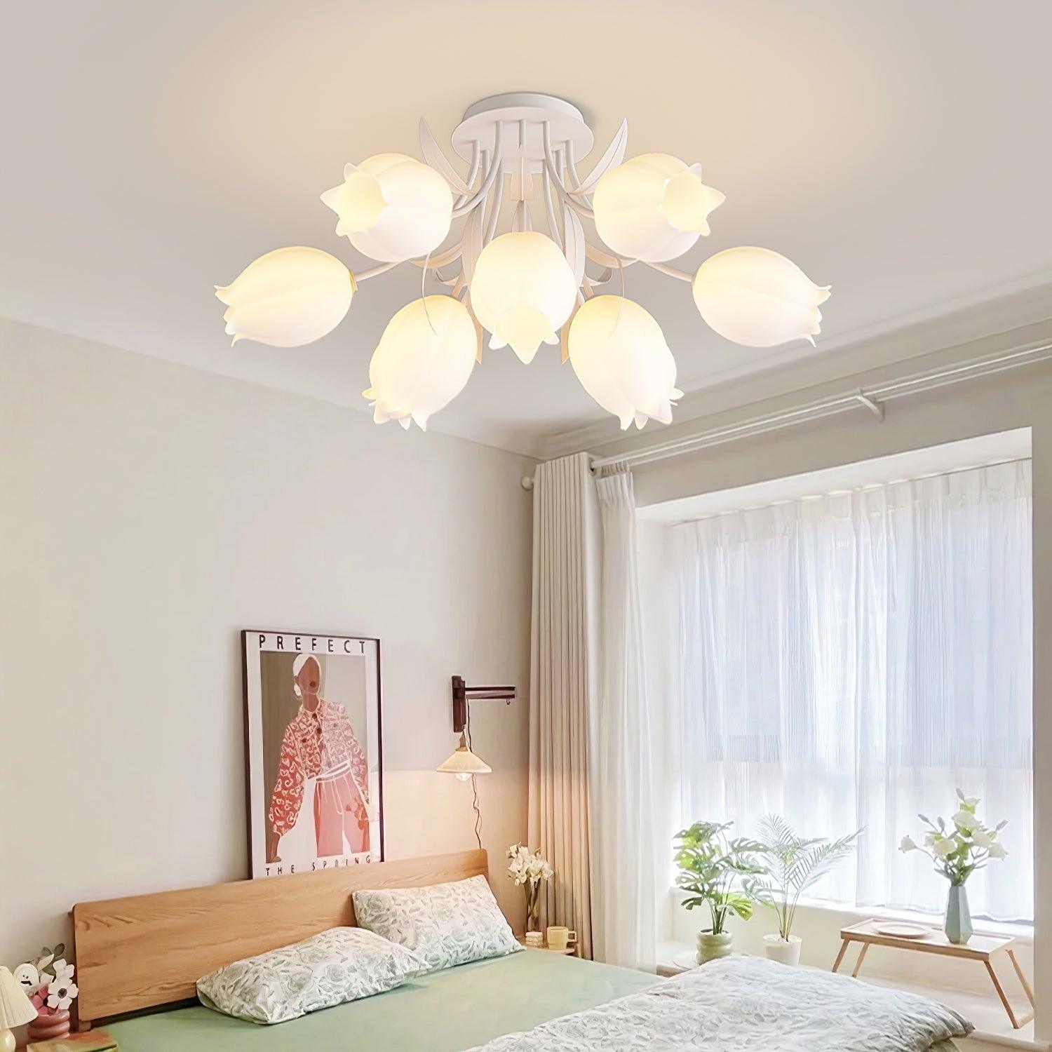 Wynroford Floral Ceiling Light