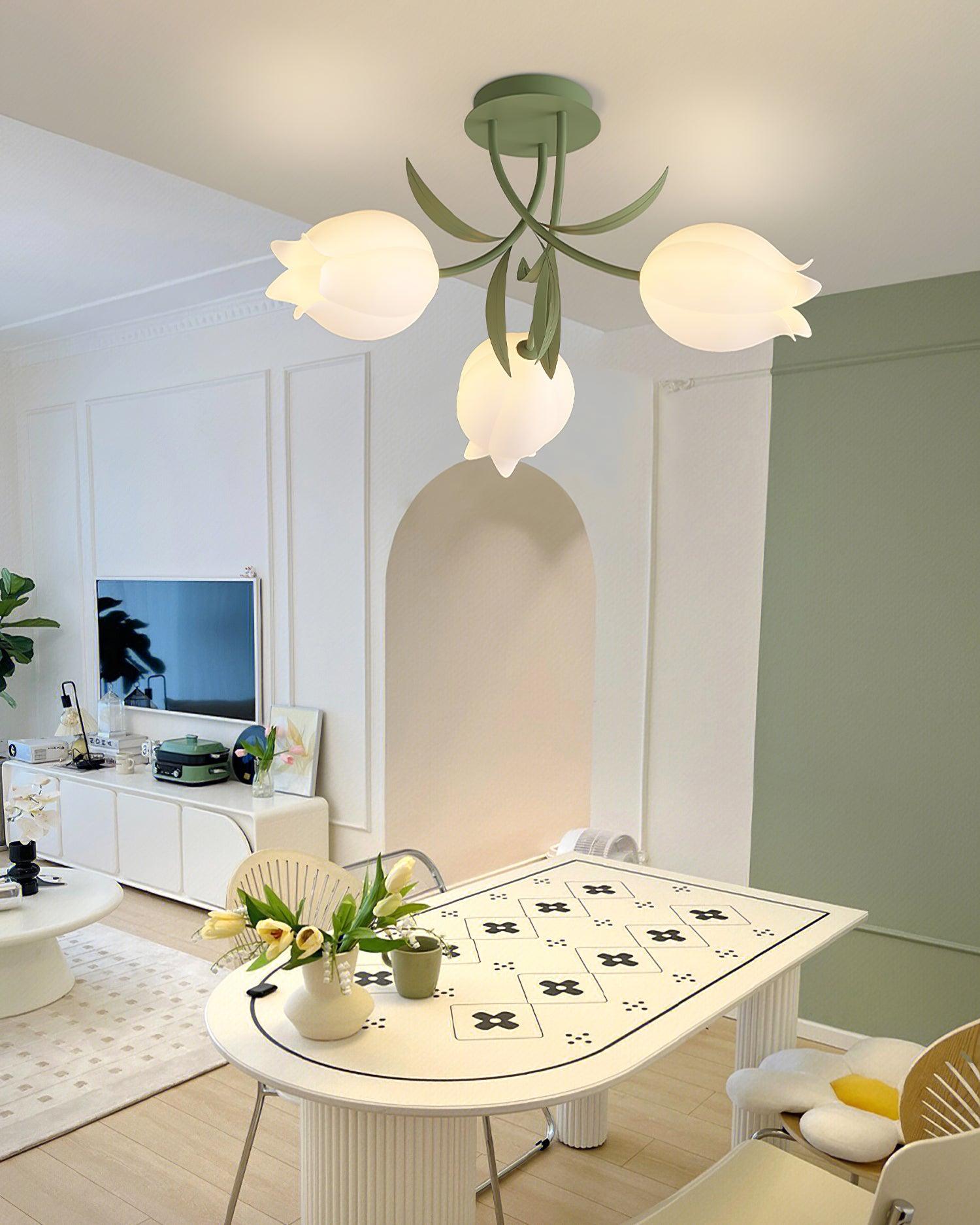 Wynroford Floral Ceiling Light