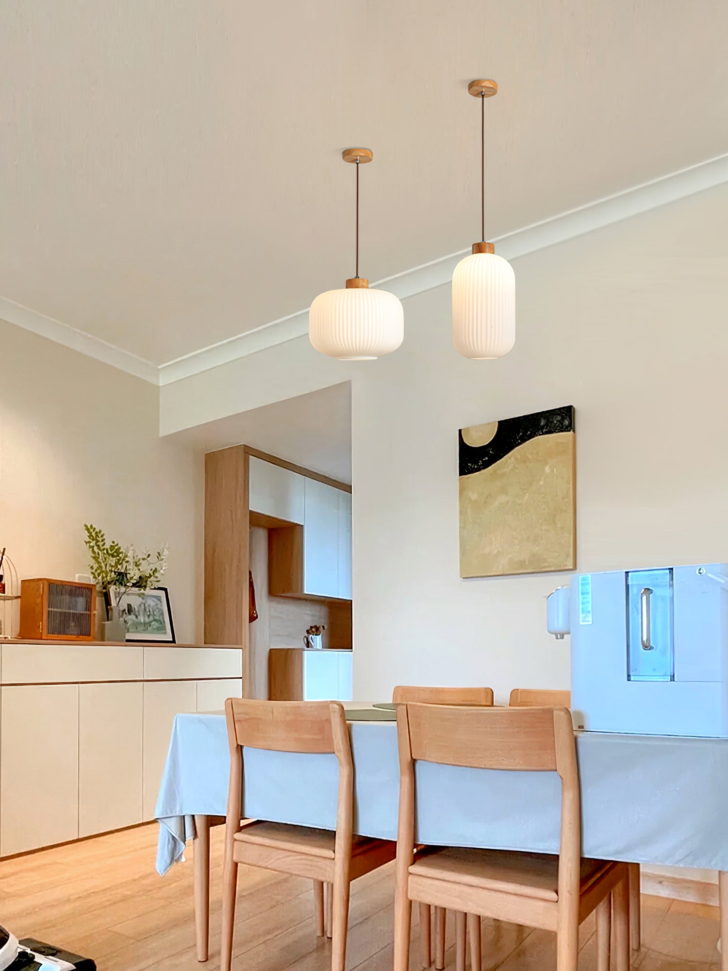 Pavale Ribbed Pendant Light
