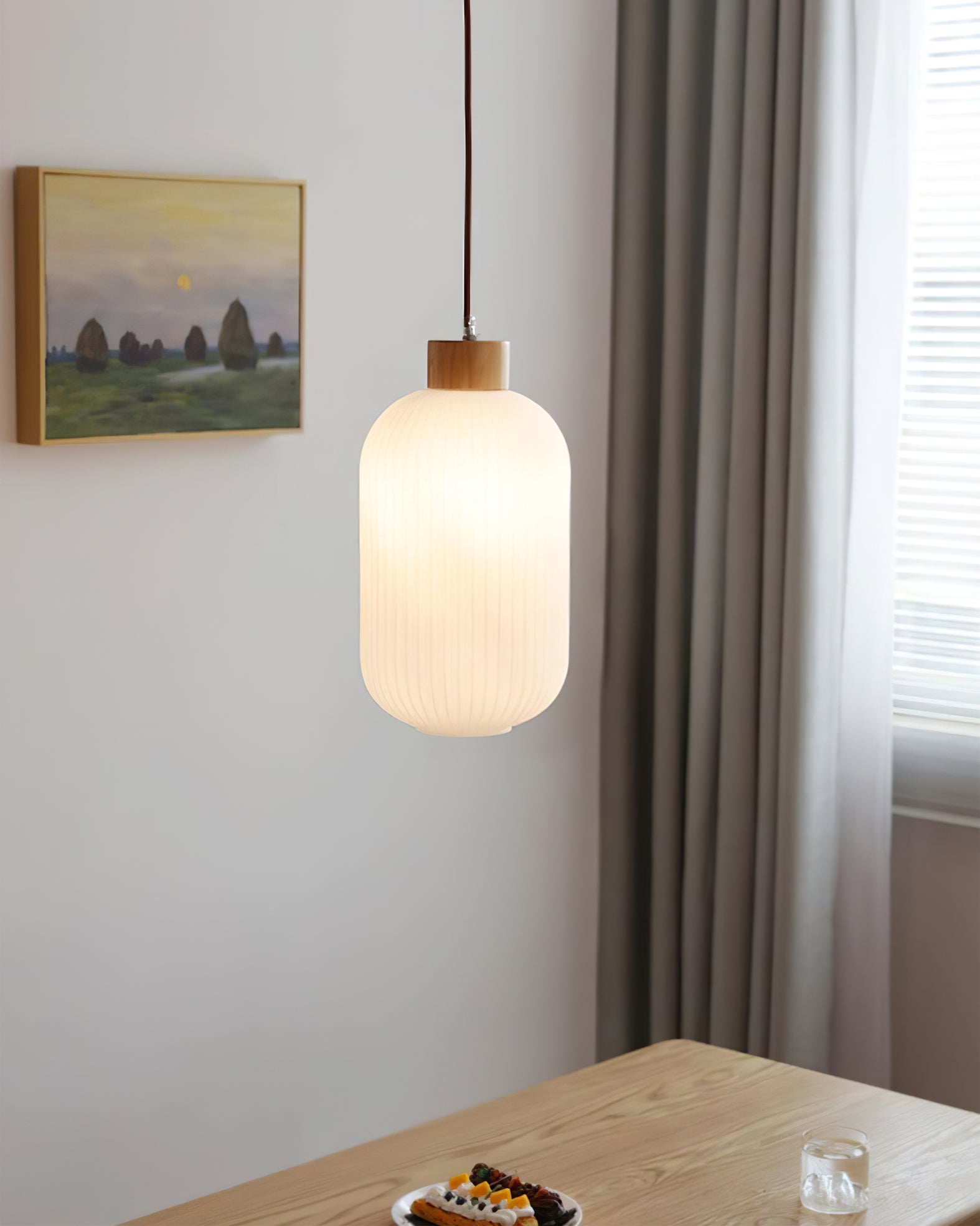 Pavale Ribbed Pendant Light