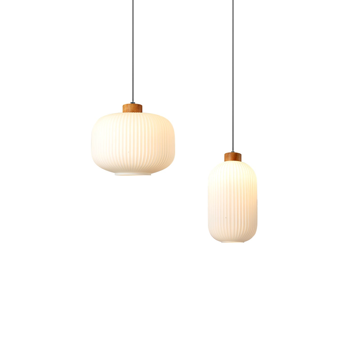 Pavale Ribbed Pendant Light