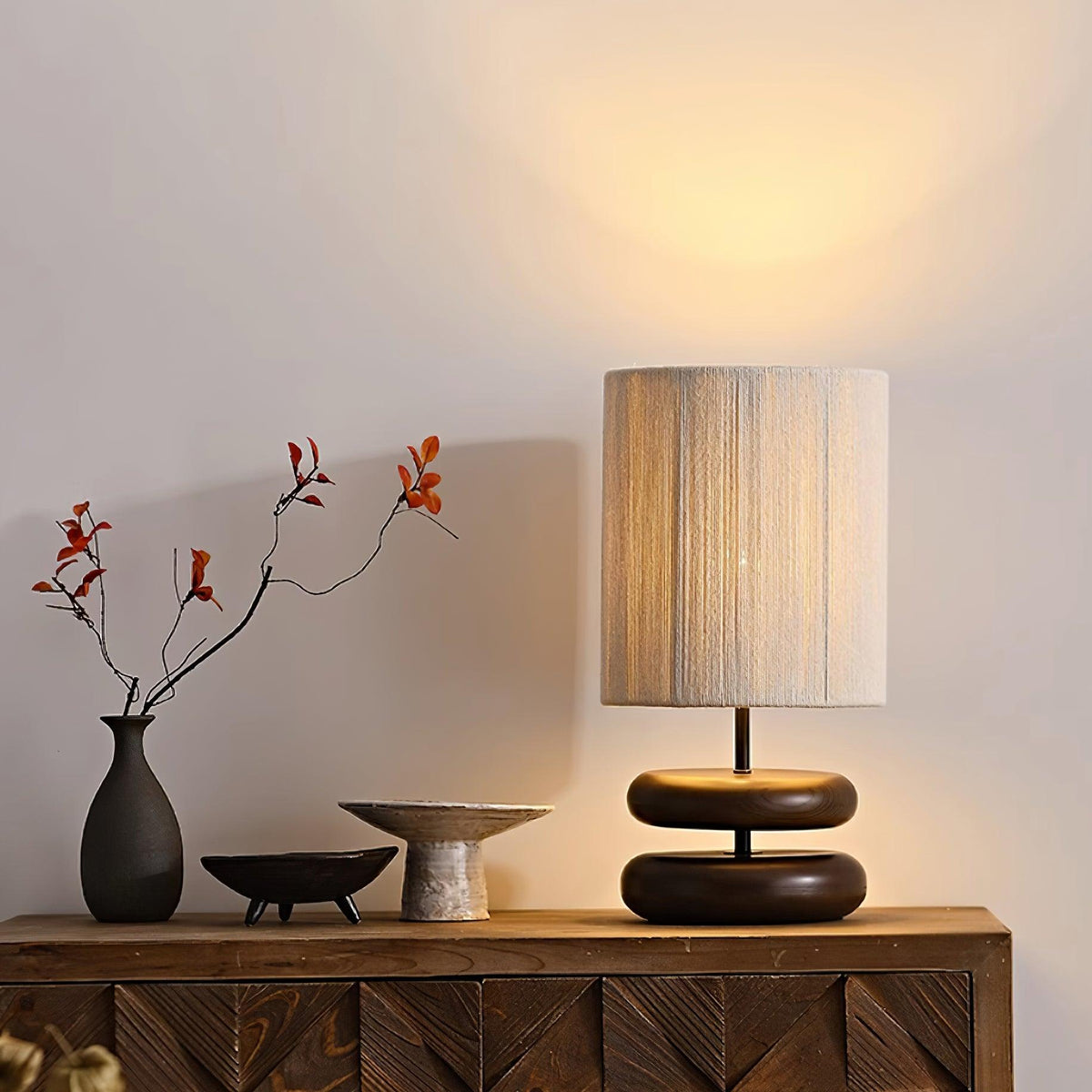 Wooden Modern Bedroom Table Lamp – detail 21