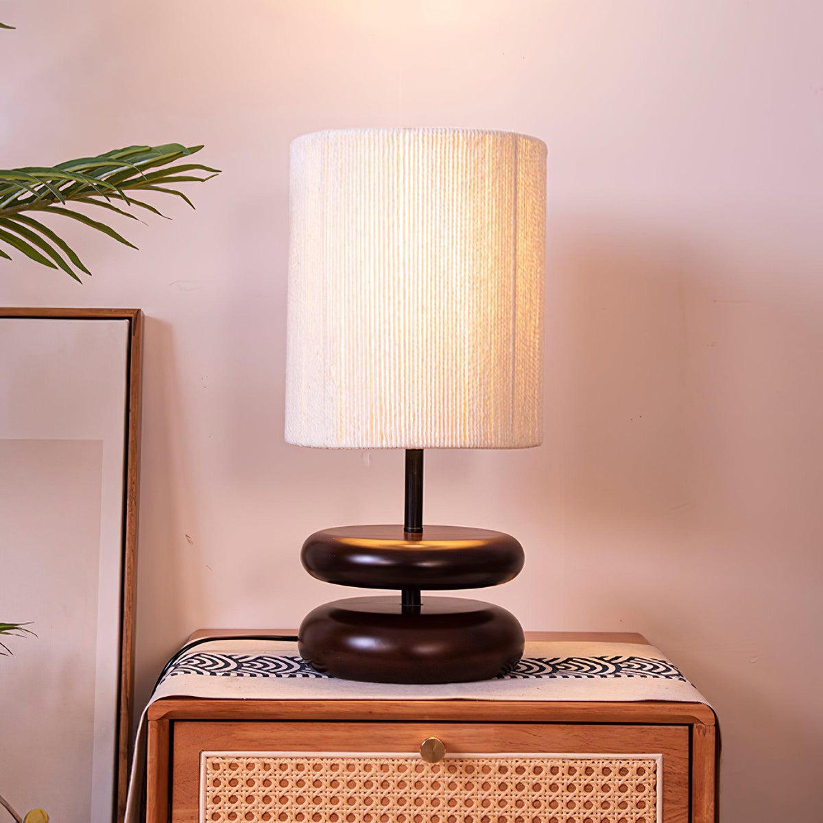 Wooden Modern Bedroom Table Lamp – detail 4