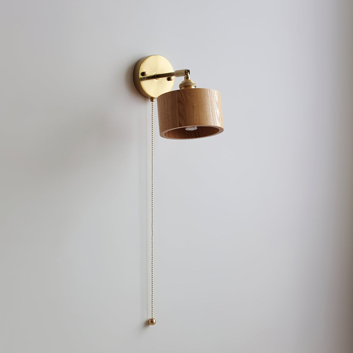 Rotatable Wooden Wall Lamp – detail 11