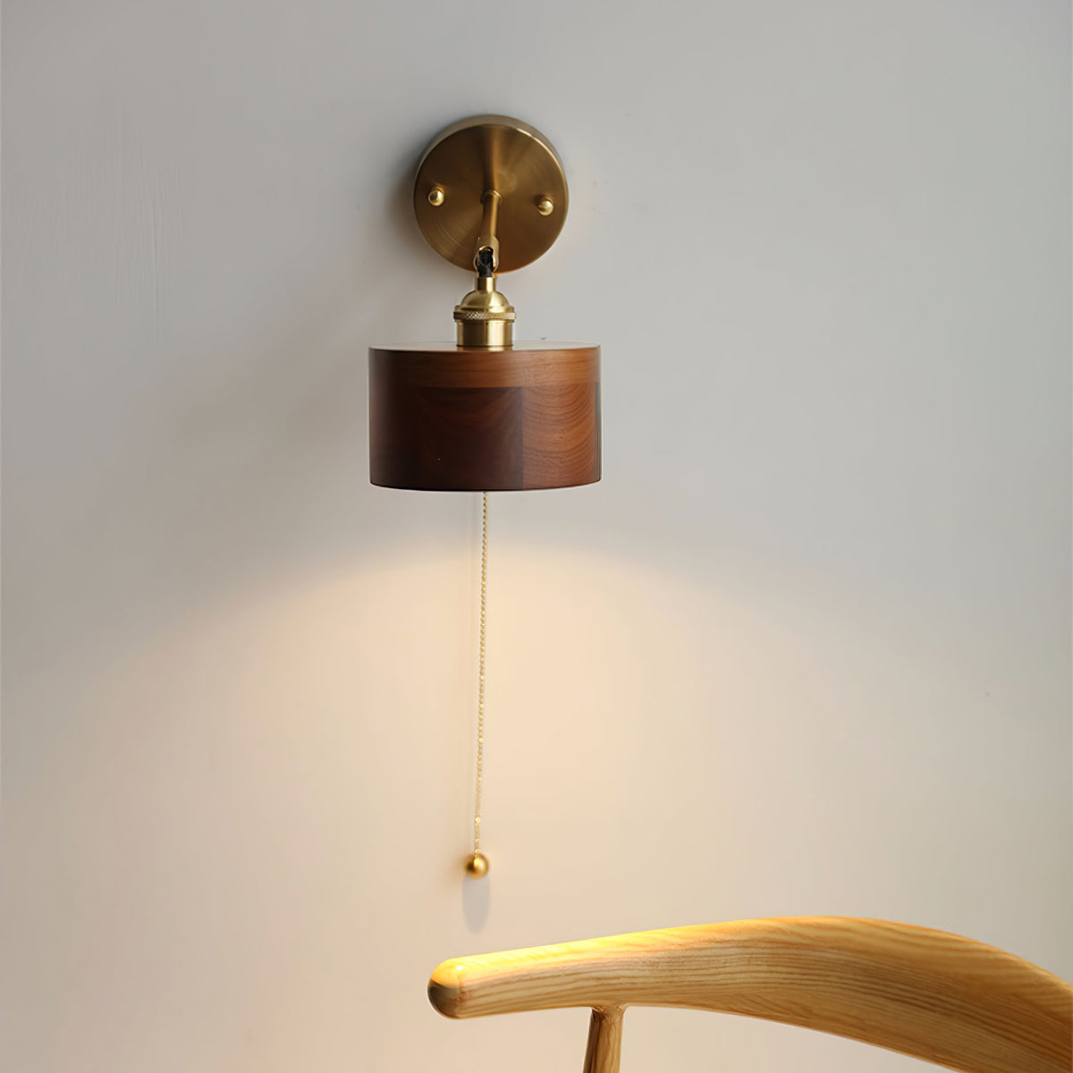 Rotatable Wooden Wall Lamp – detail 9