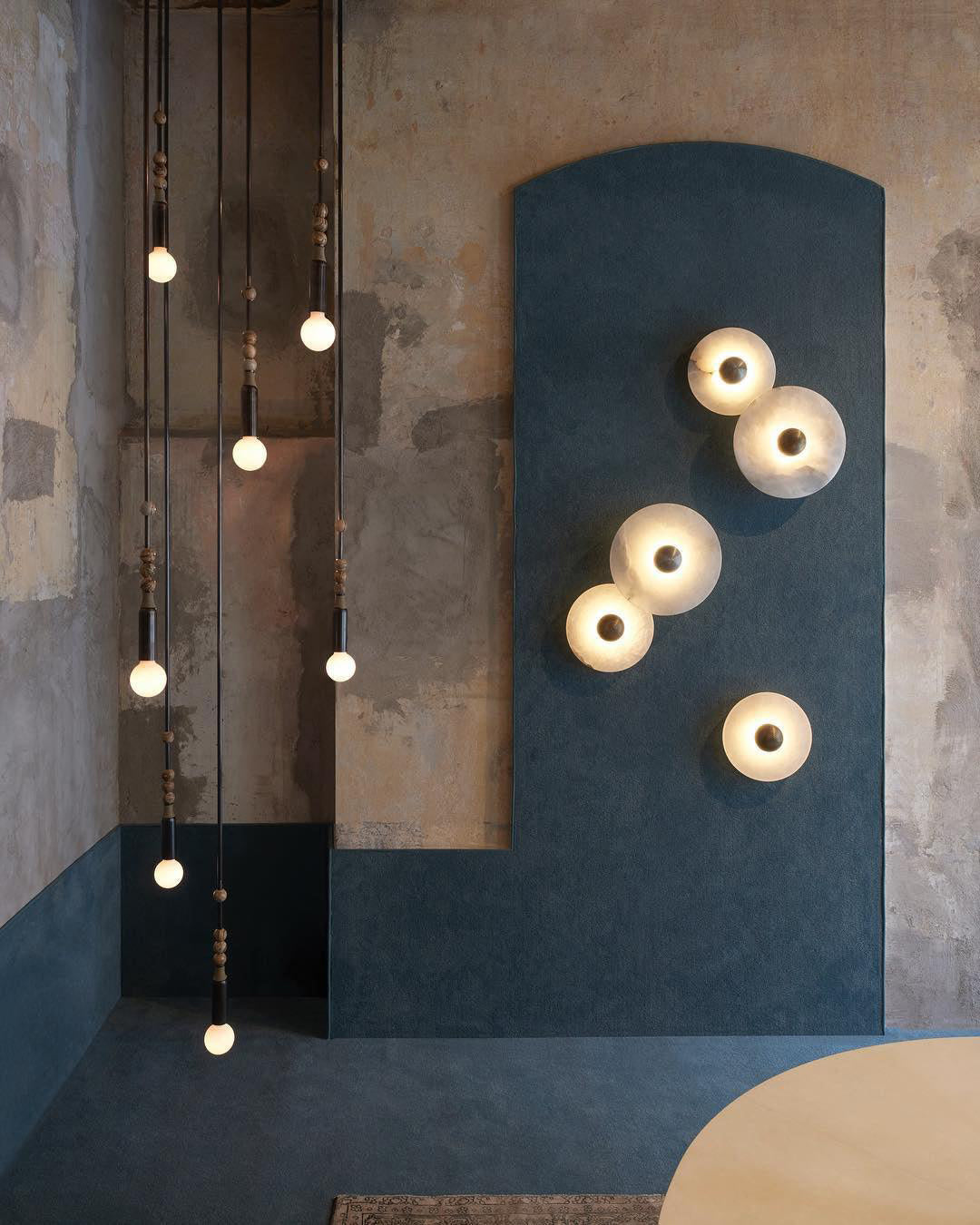 Jorliey Round Wall Light