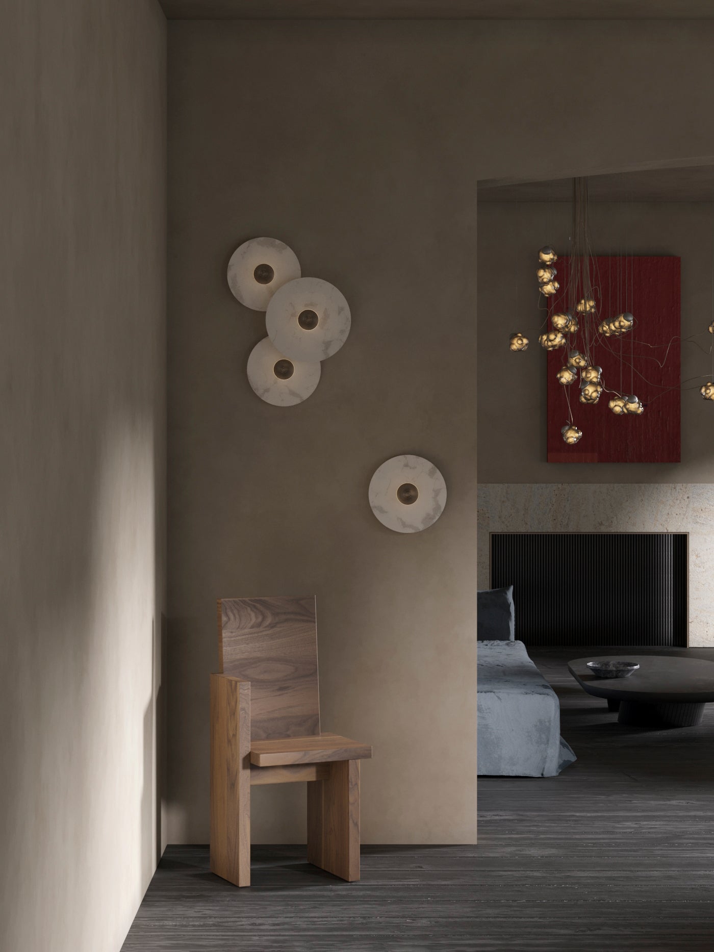 Jorliey Round Wall Light