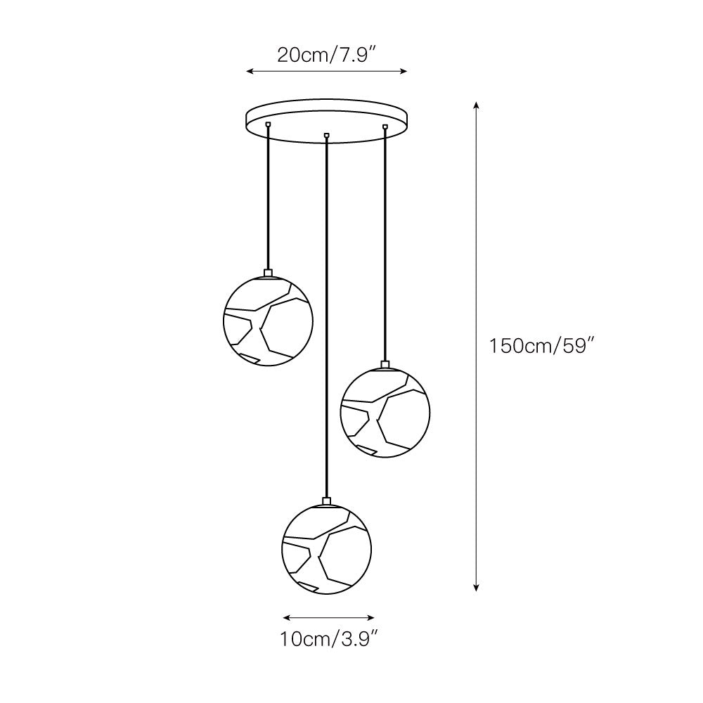 Paloisa Globe Pendant Light