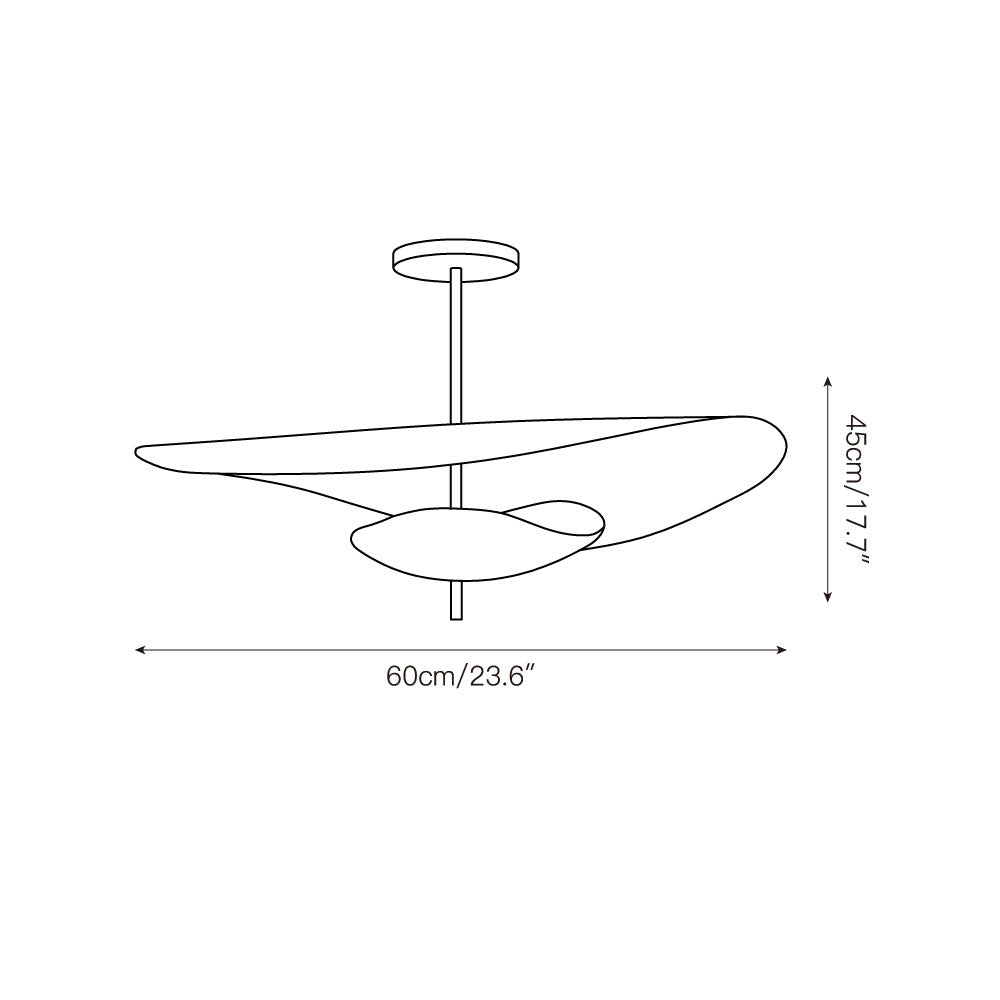 Glenii Sculptural Pendant Light