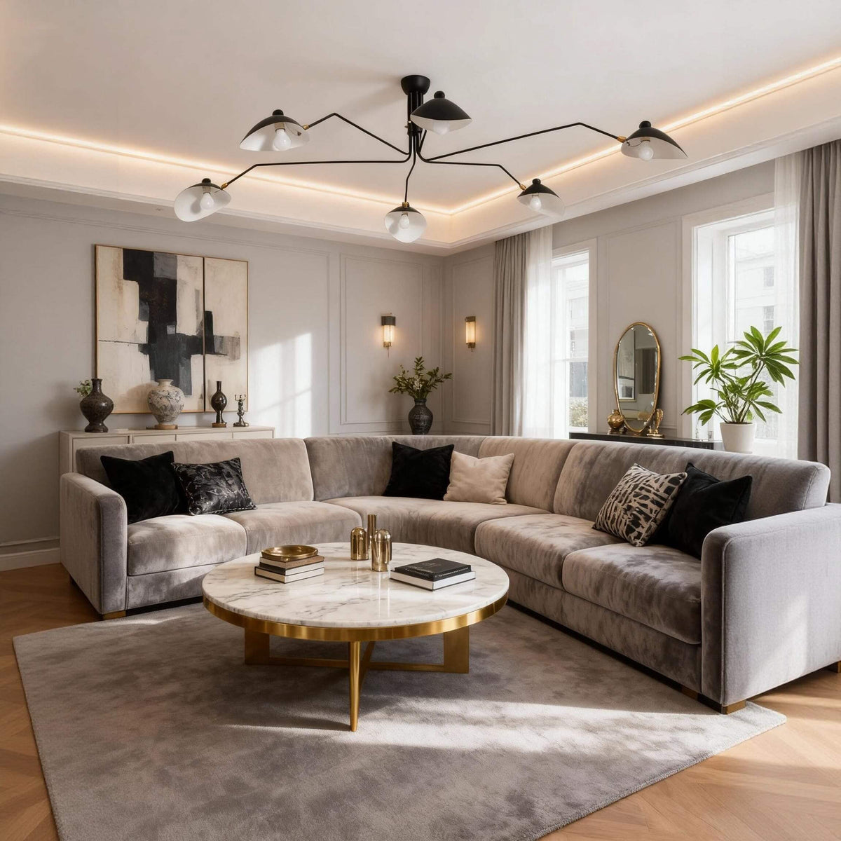 Fennor Linear Ceiling Light