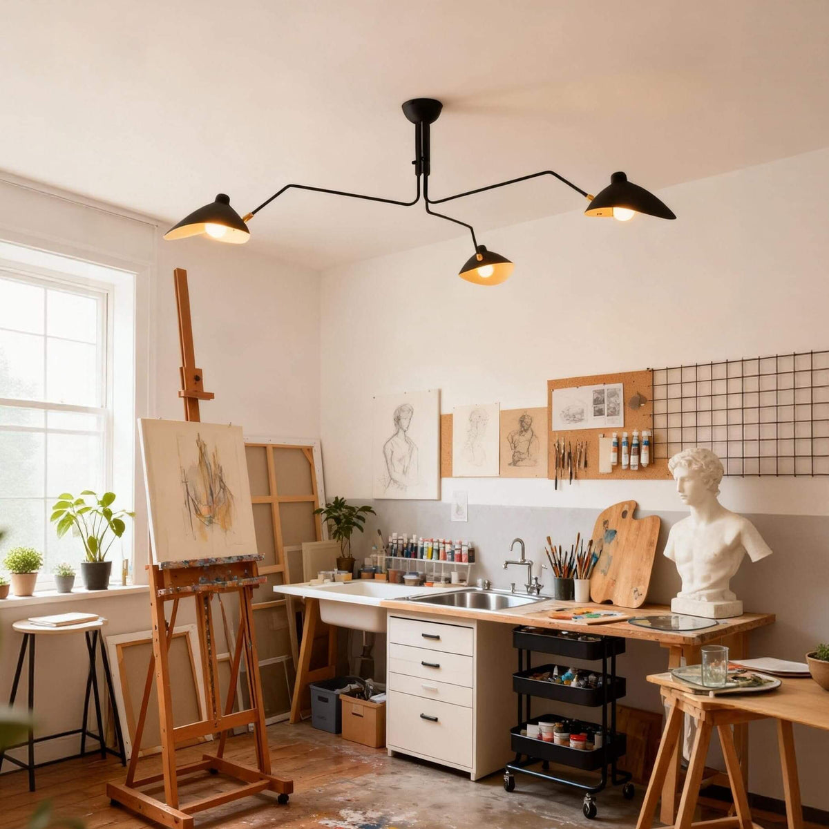 Fennor Linear Ceiling Light