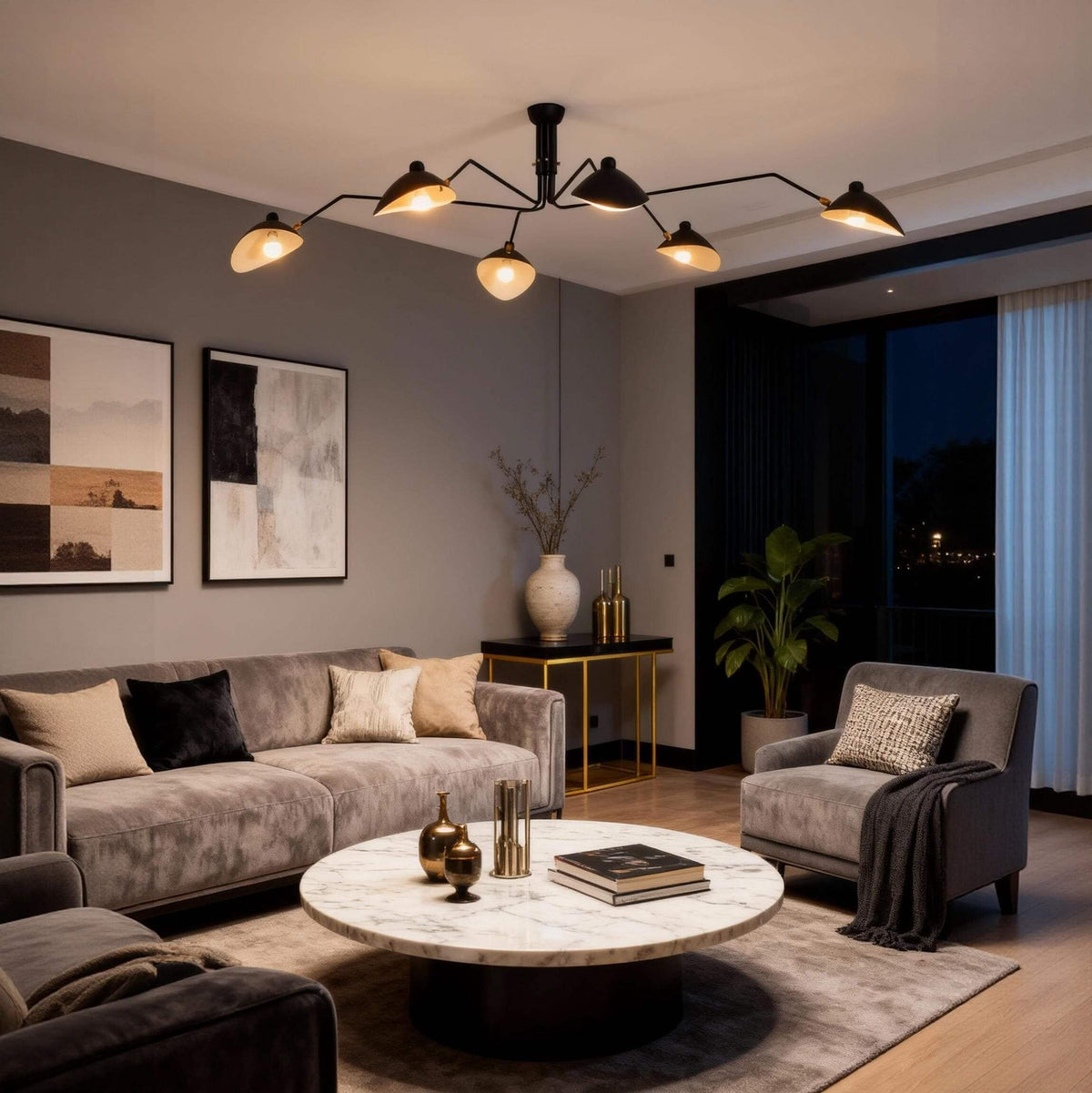Fennor Linear Ceiling Light