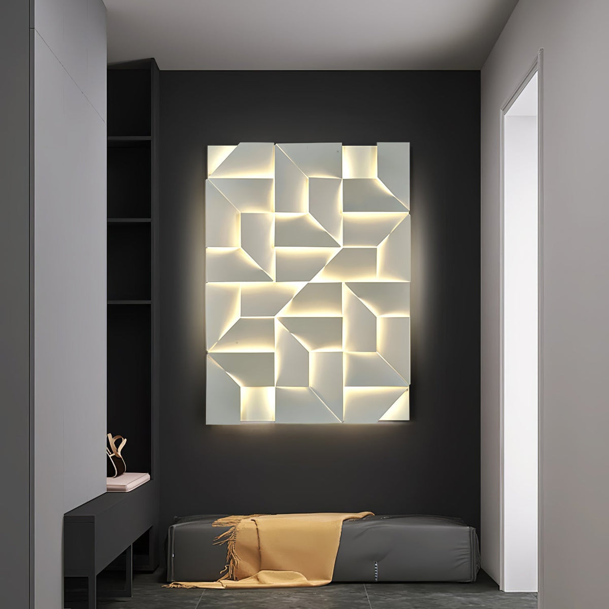 Mellenus Geometric Wall Light