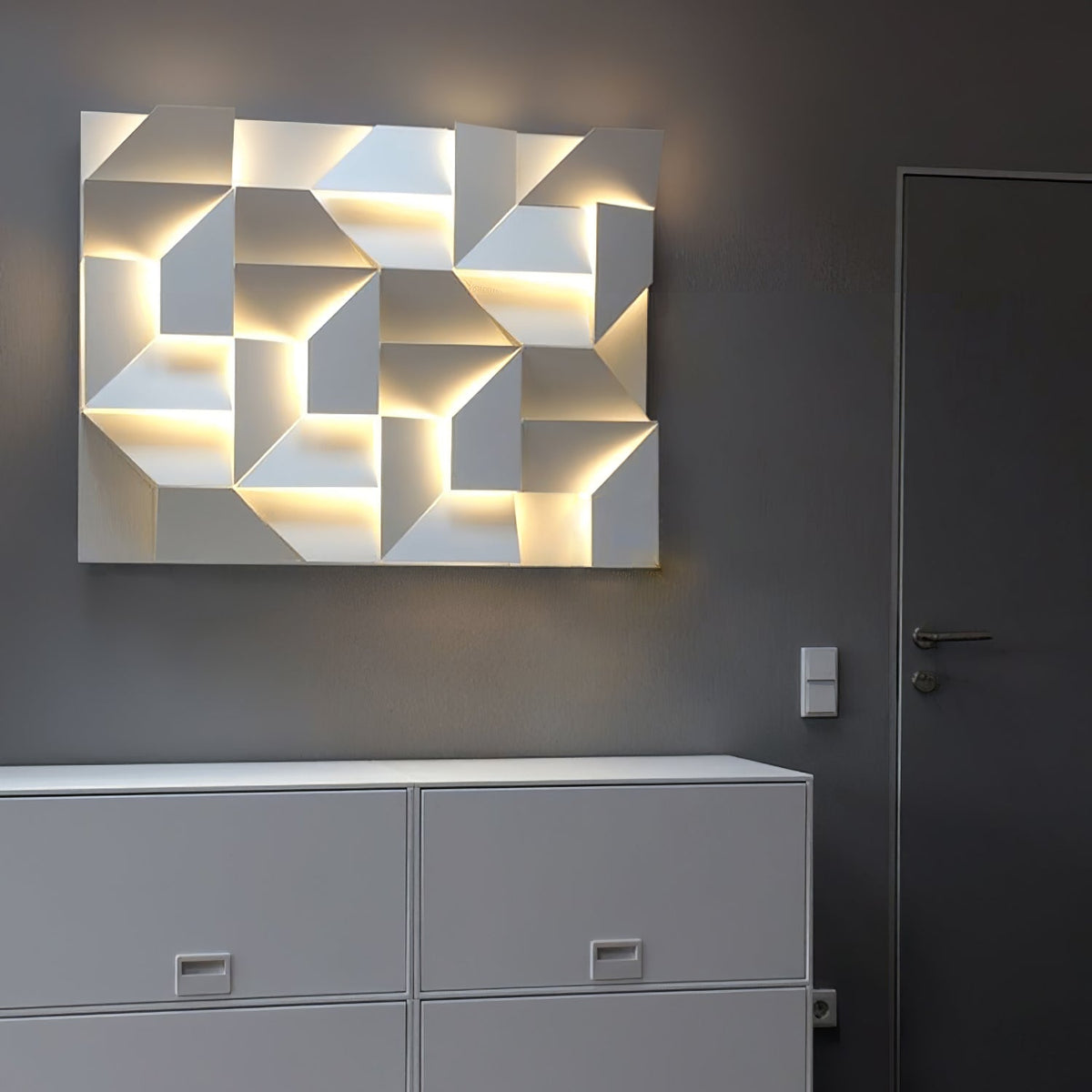 Mellenus Geometric Wall Light