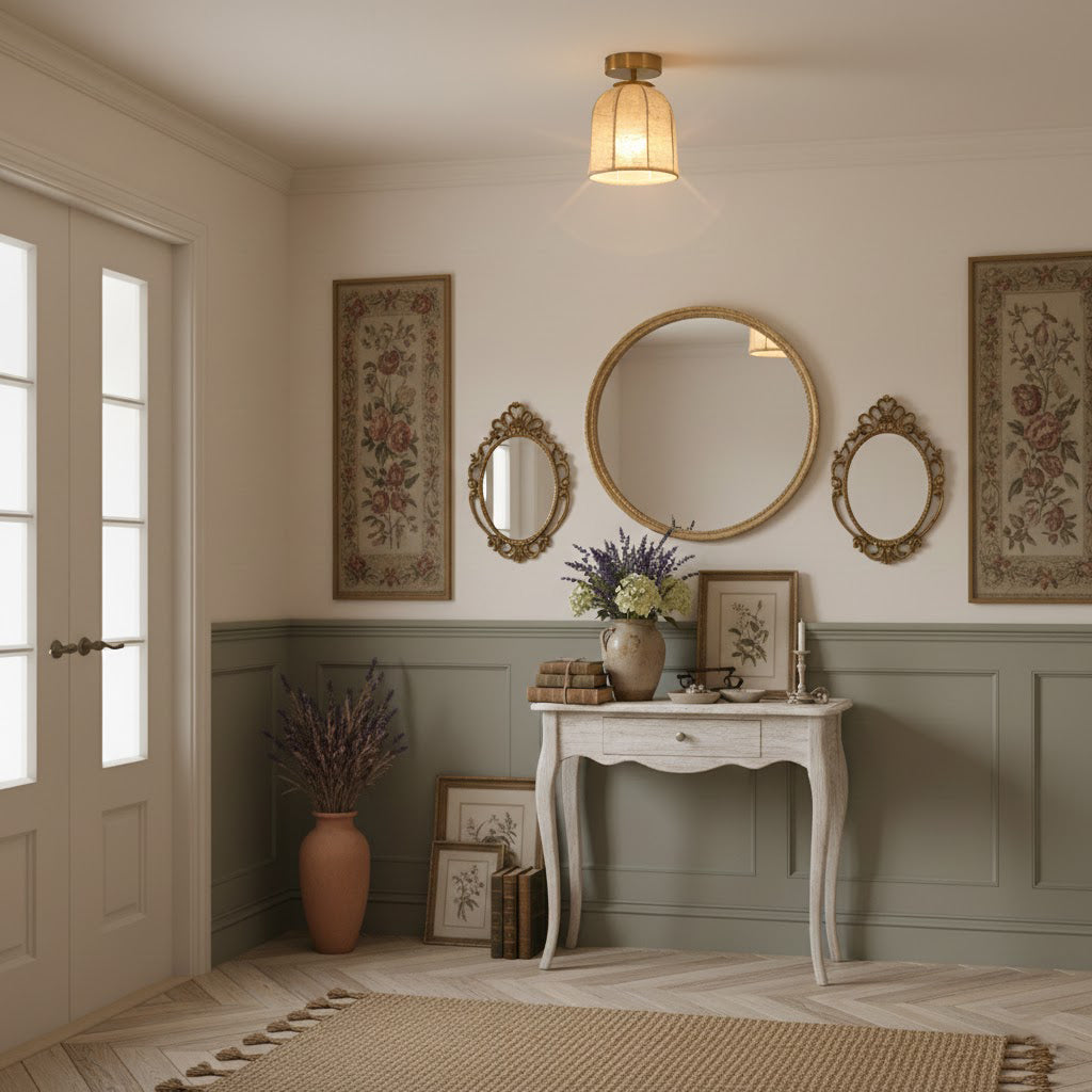 Zelmo Flush Ceiling Light