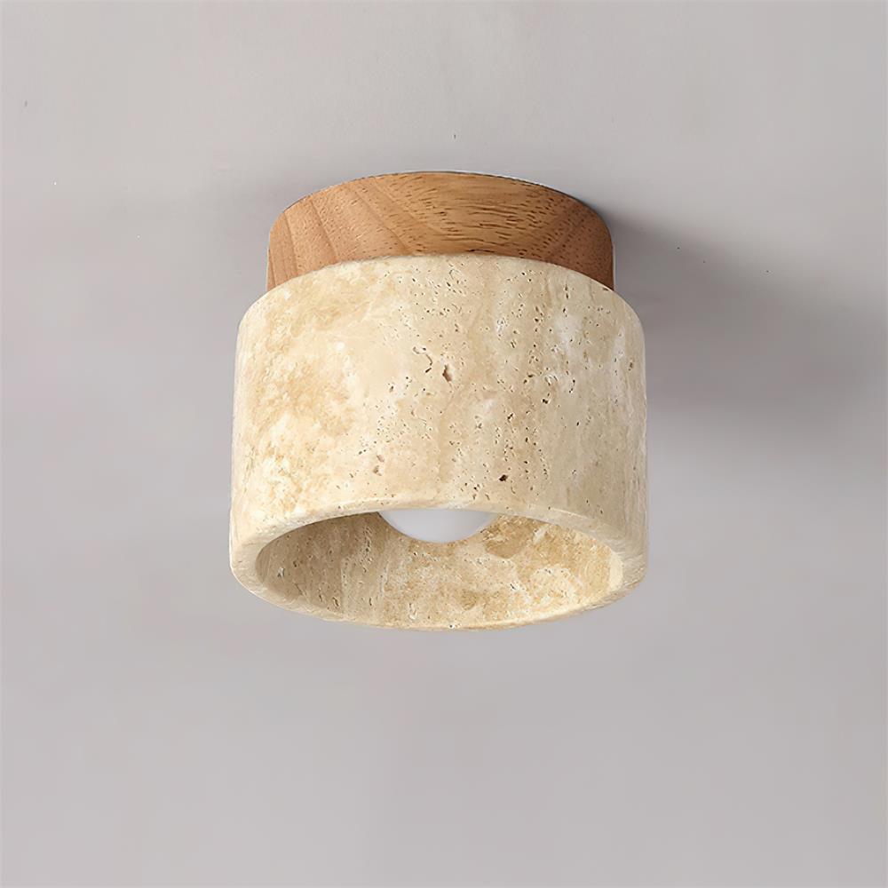 Rilore Travertine Ceiling Light