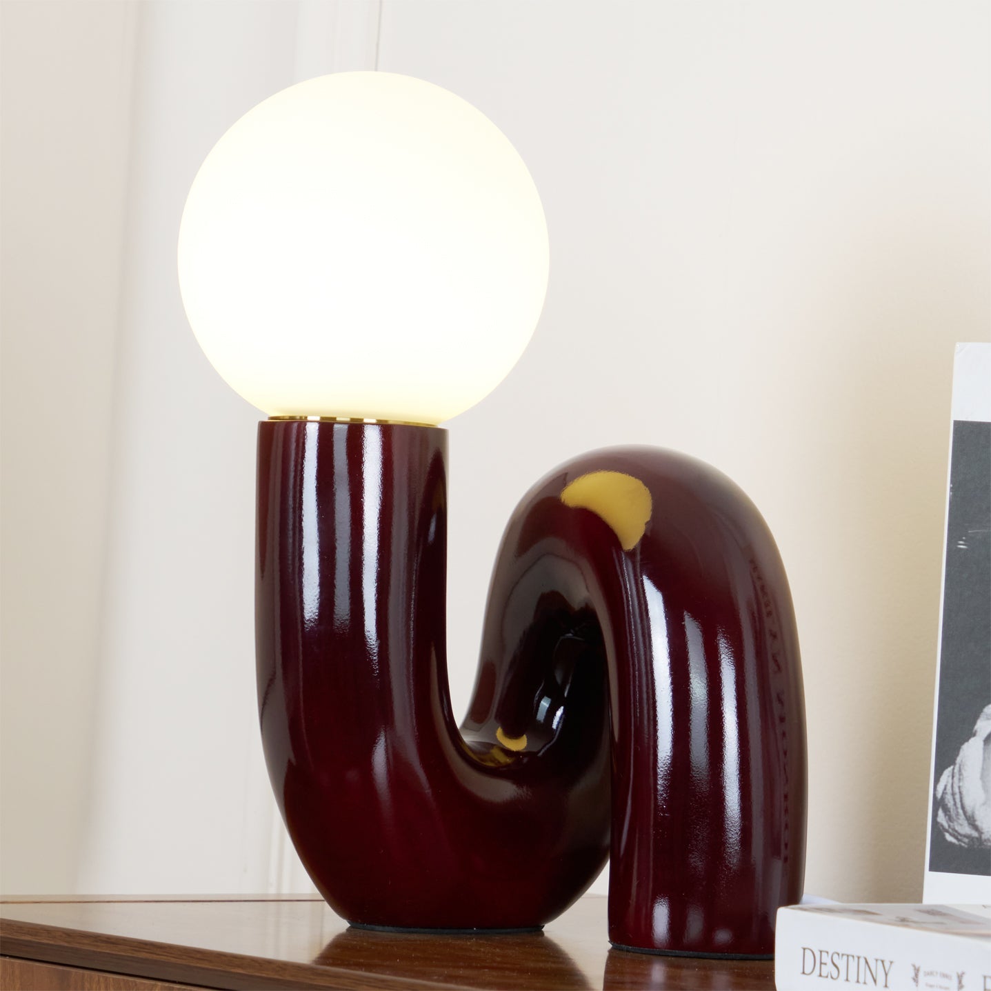 Mavorra Spiral Table Lamp