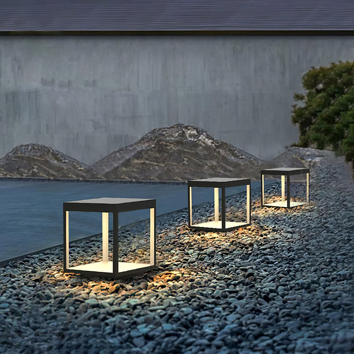 Square Frame Post Outdoor Light – detail 24