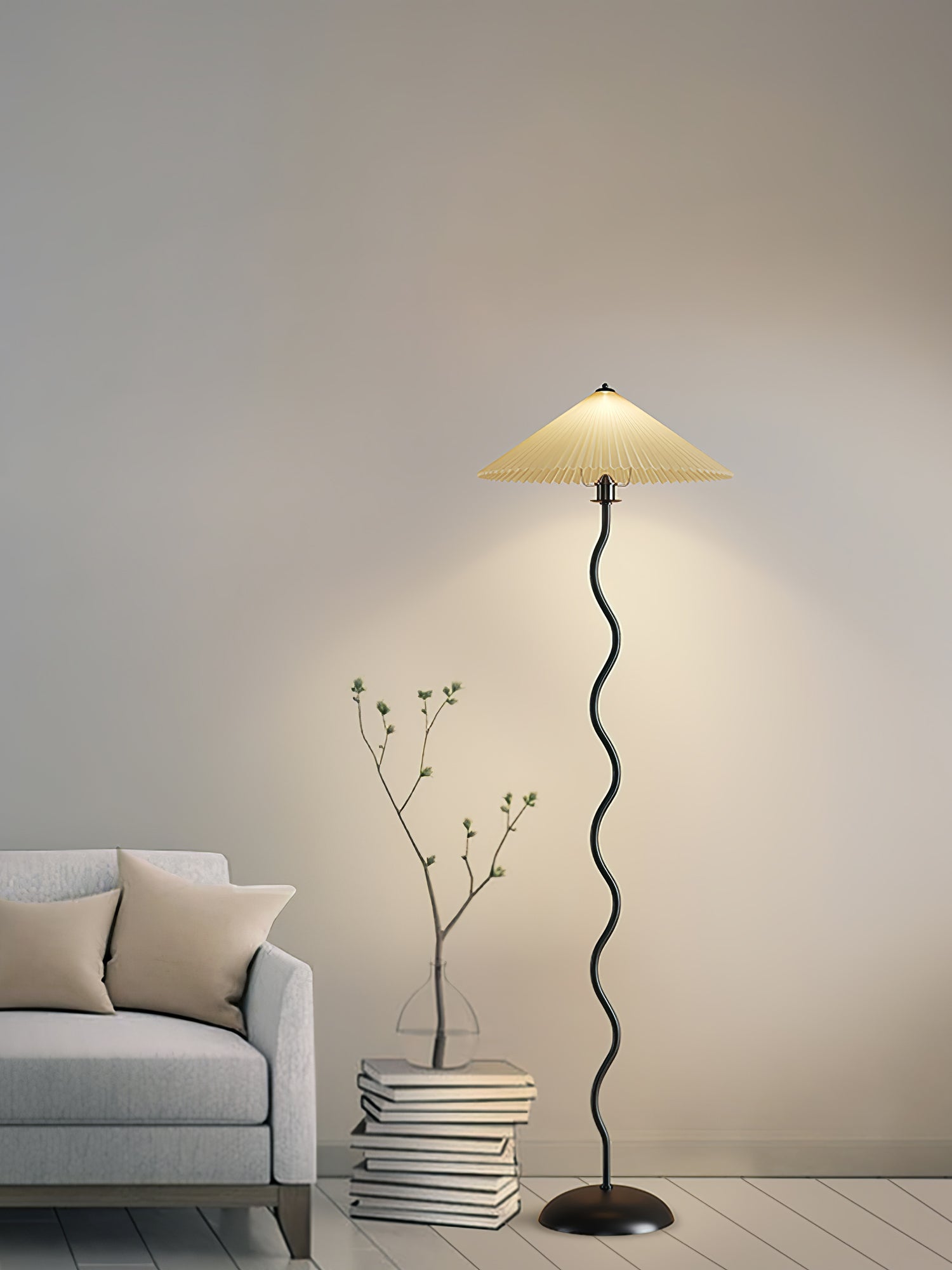 Doveorio Wavy Floor Lamp