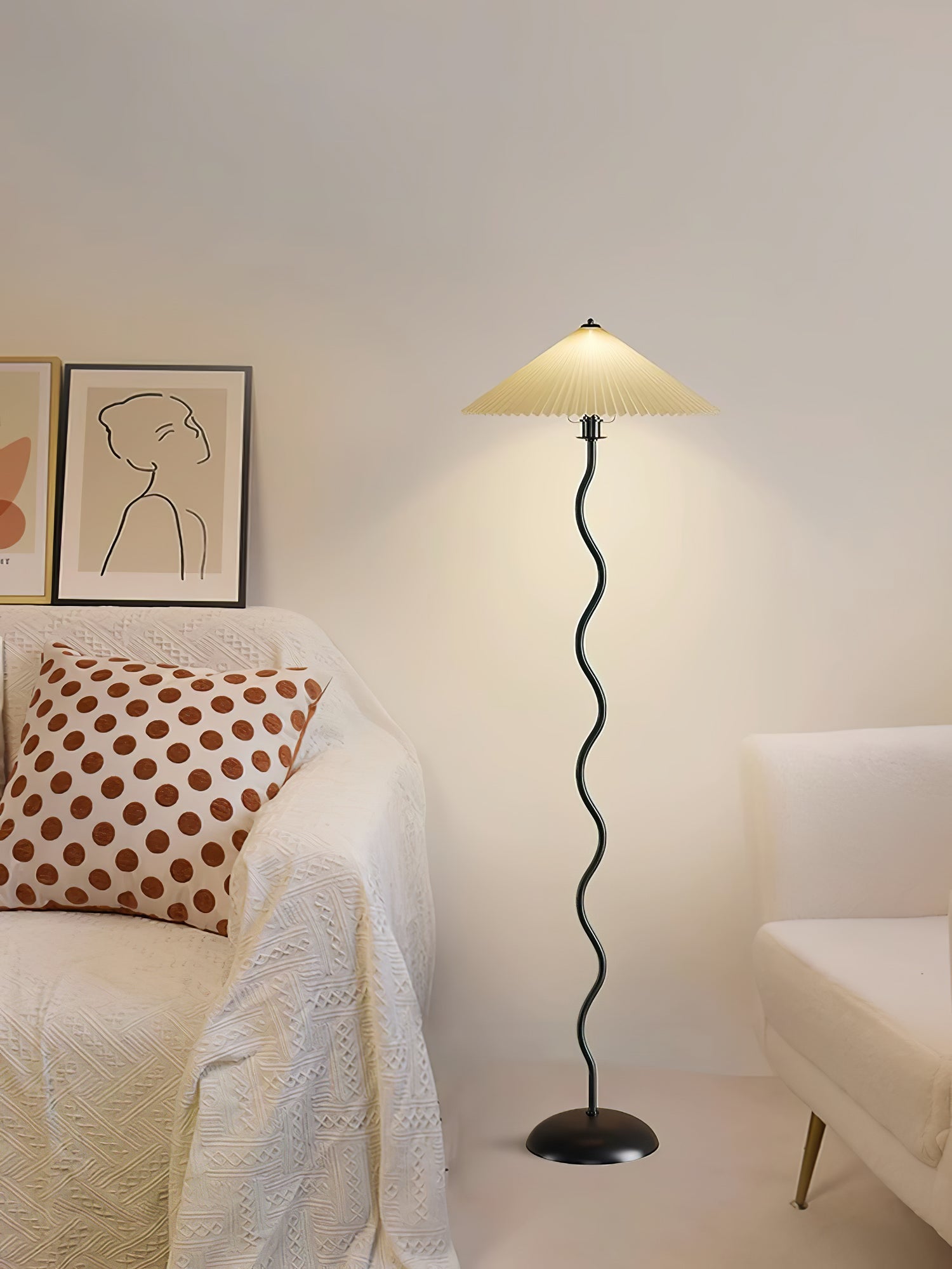 Doveorio Wavy Floor Lamp