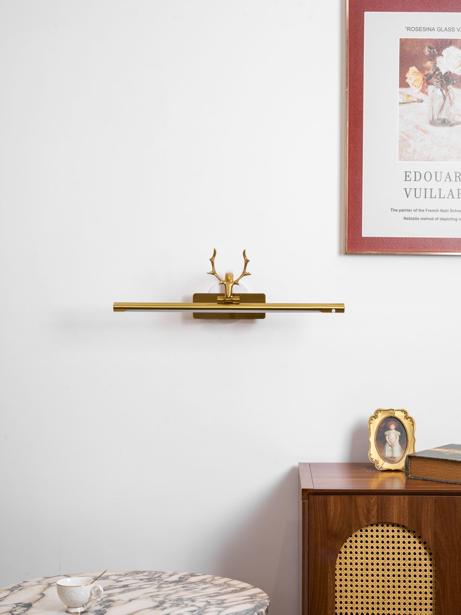 Rioay Stag Horn Wall Light