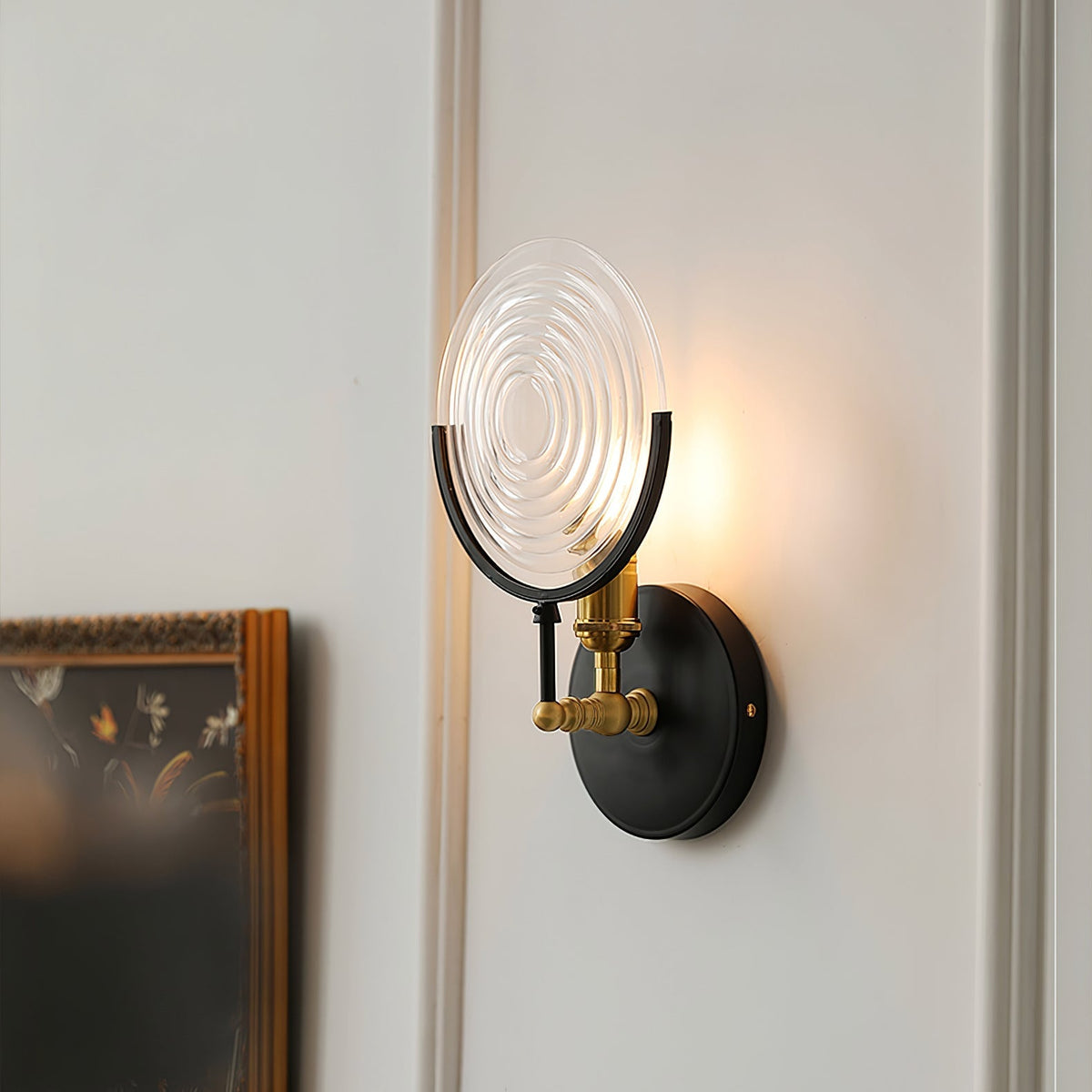 Steampunk Wall Lamp – detail 2