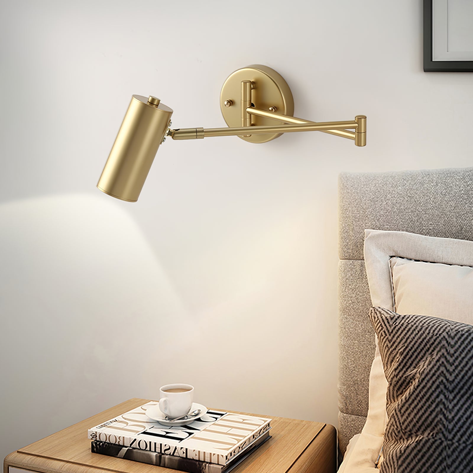 Belal Swing Arm Wall Light
