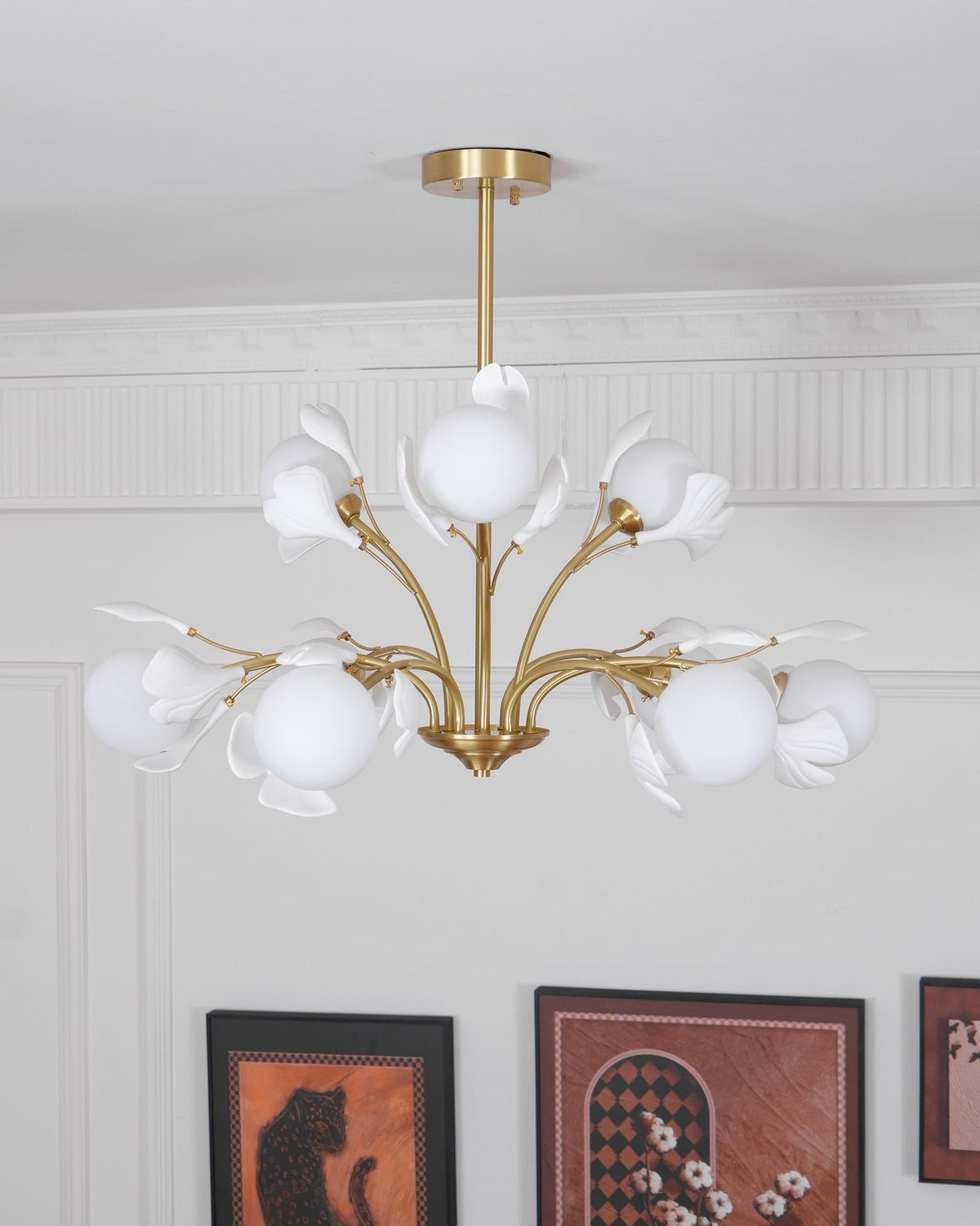 Thalassa Gingko Chandelier – detail 22