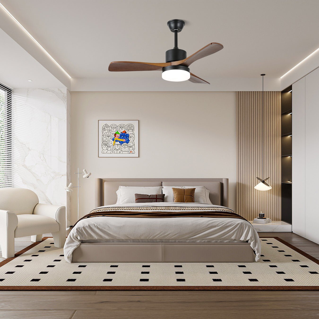 Evaner Ceiling Fan Light