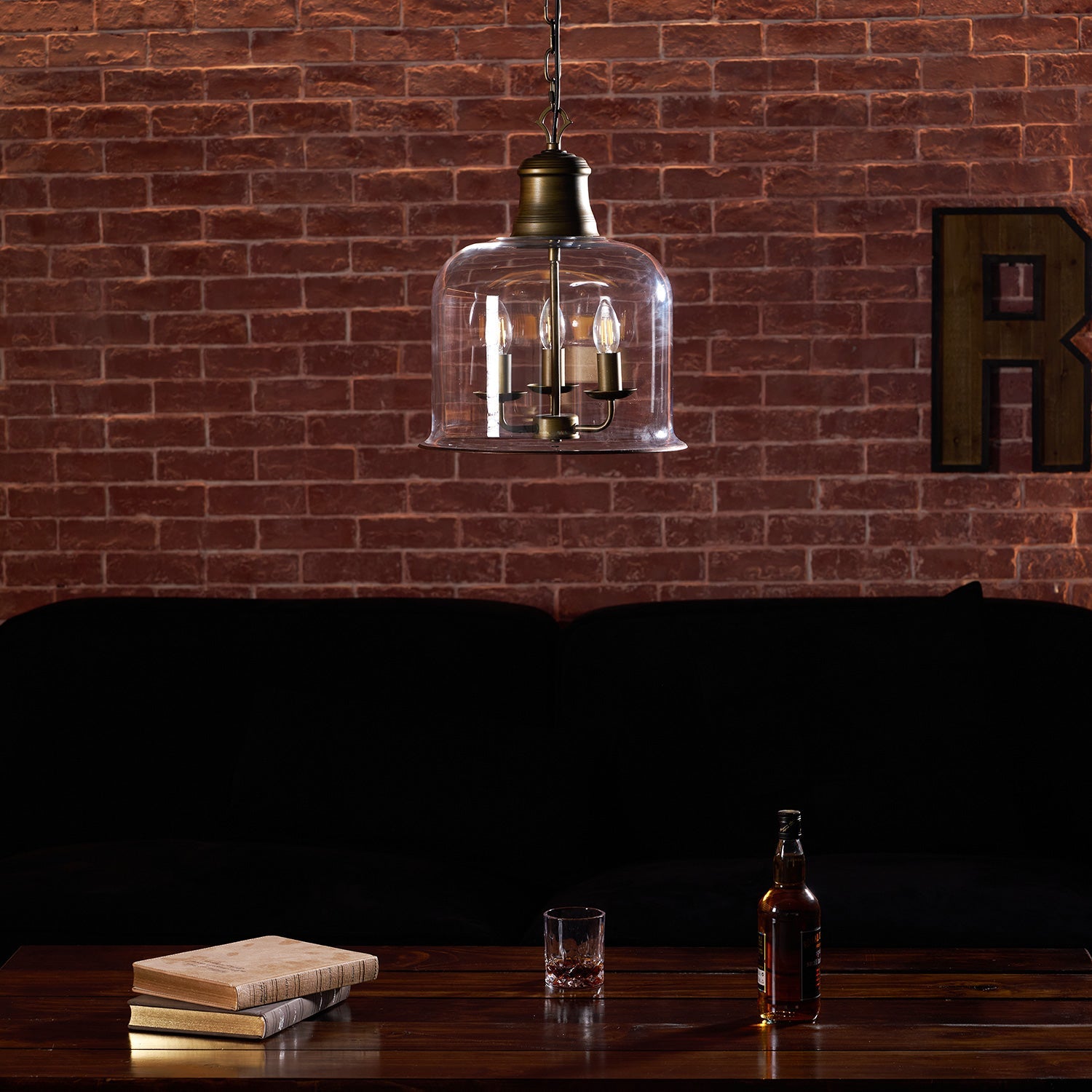 Delford Bell Pendant Light