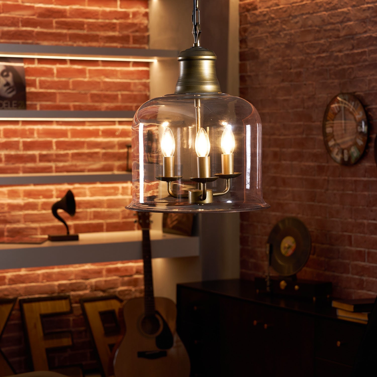 Delford Bell Pendant Light