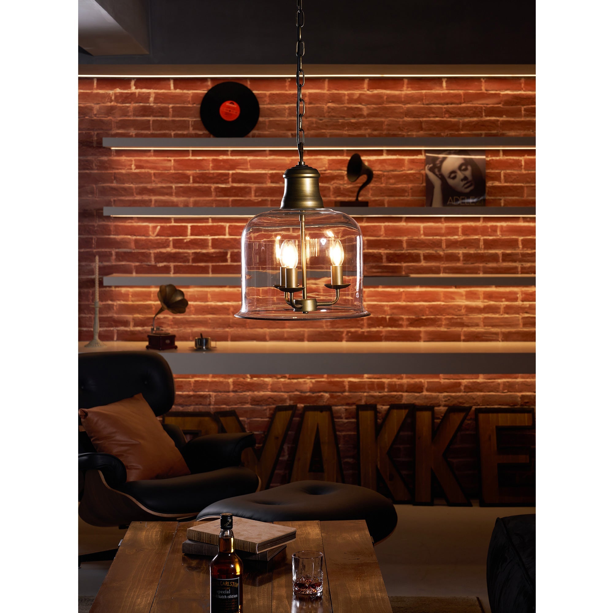 Delford Bell Pendant Light