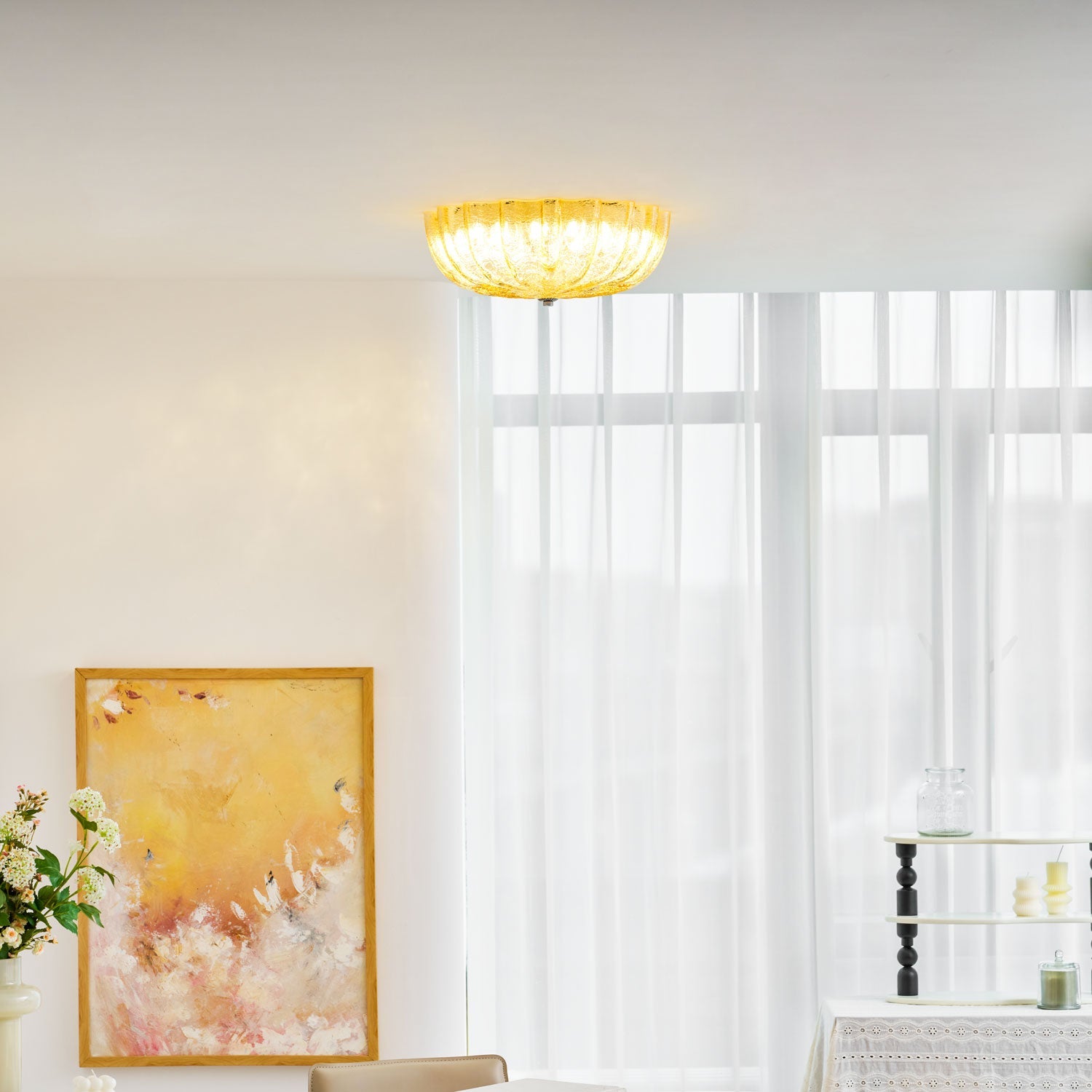 Viroven Round Ceiling Light