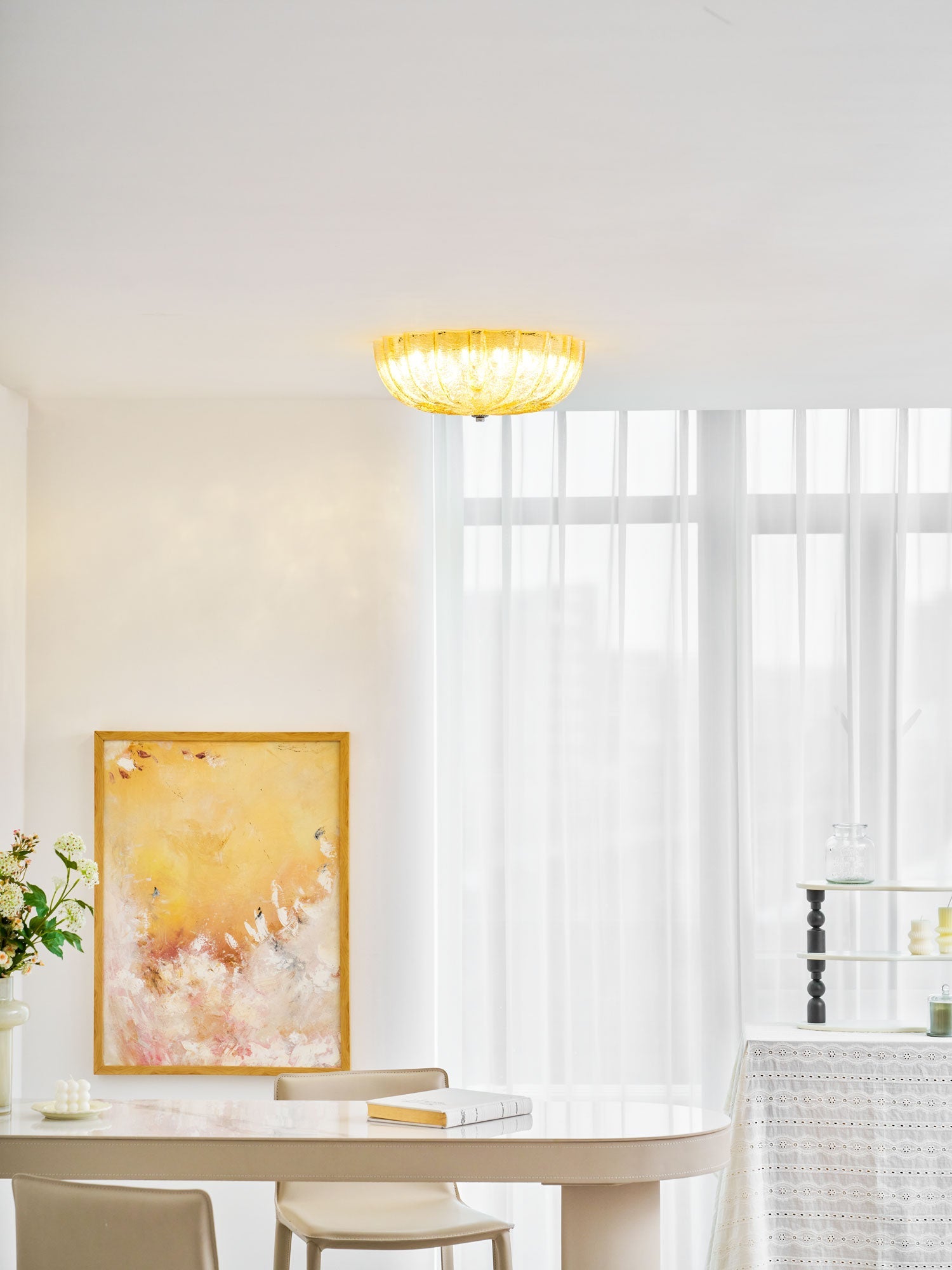 Viroven Round Ceiling Light