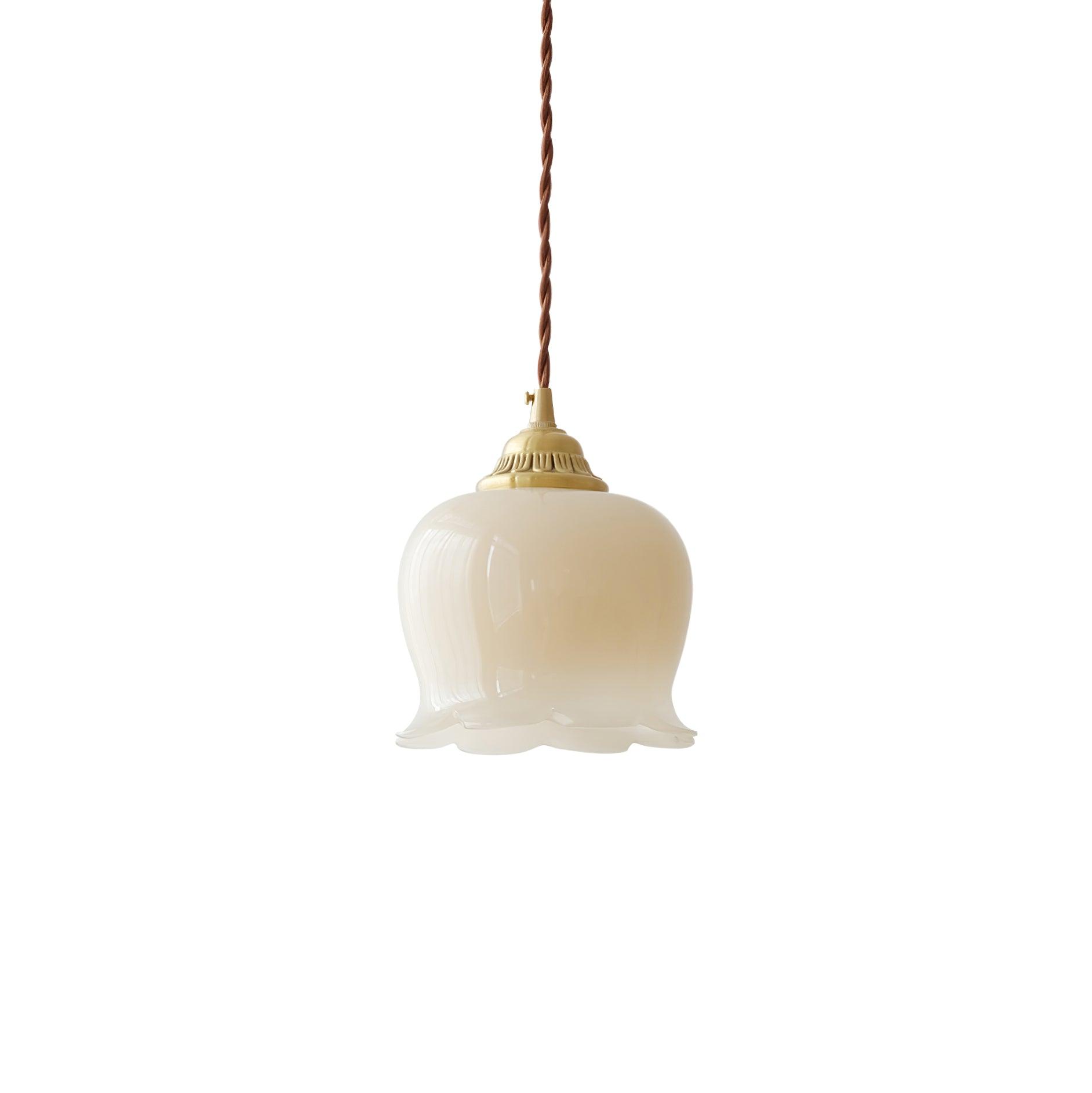 Emaley Flower Pendant Light