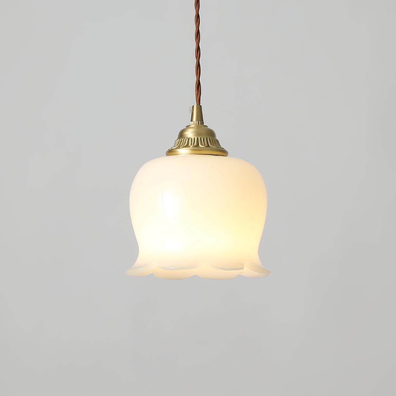 Emaley Flower Pendant Light