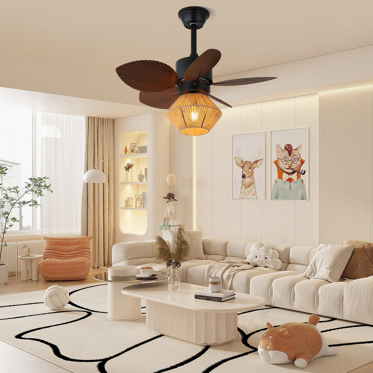 Vayana Ceiling Fan Light – detail 3