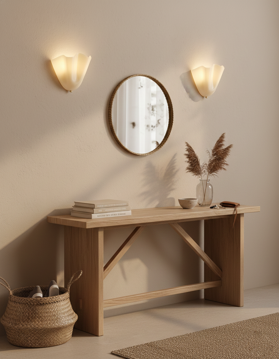 Emuna Shell shape Wall Light