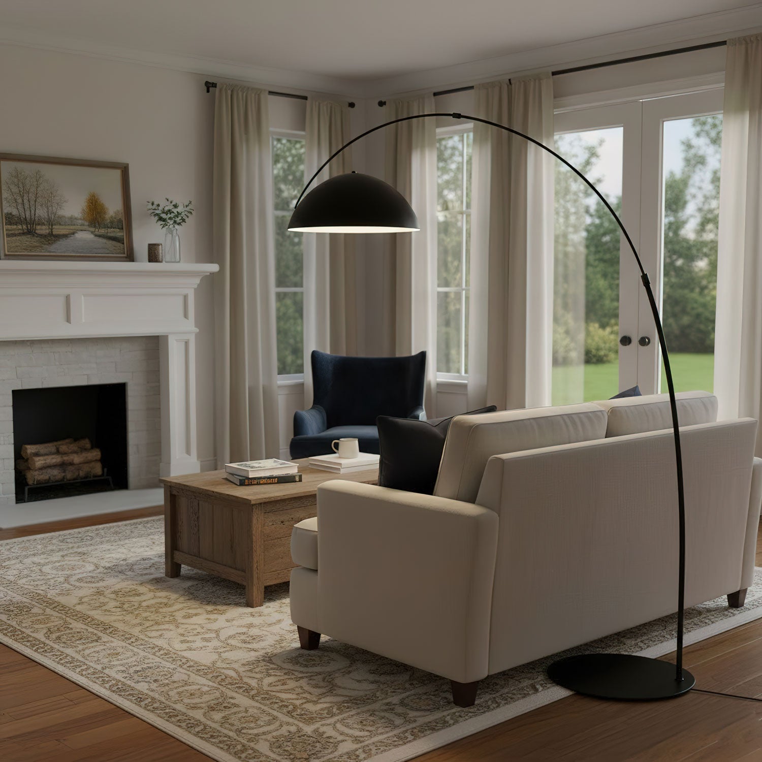 Deli Arc Floor Lamp