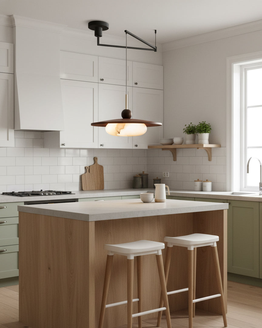 Calani Swing Arm Pendant Light