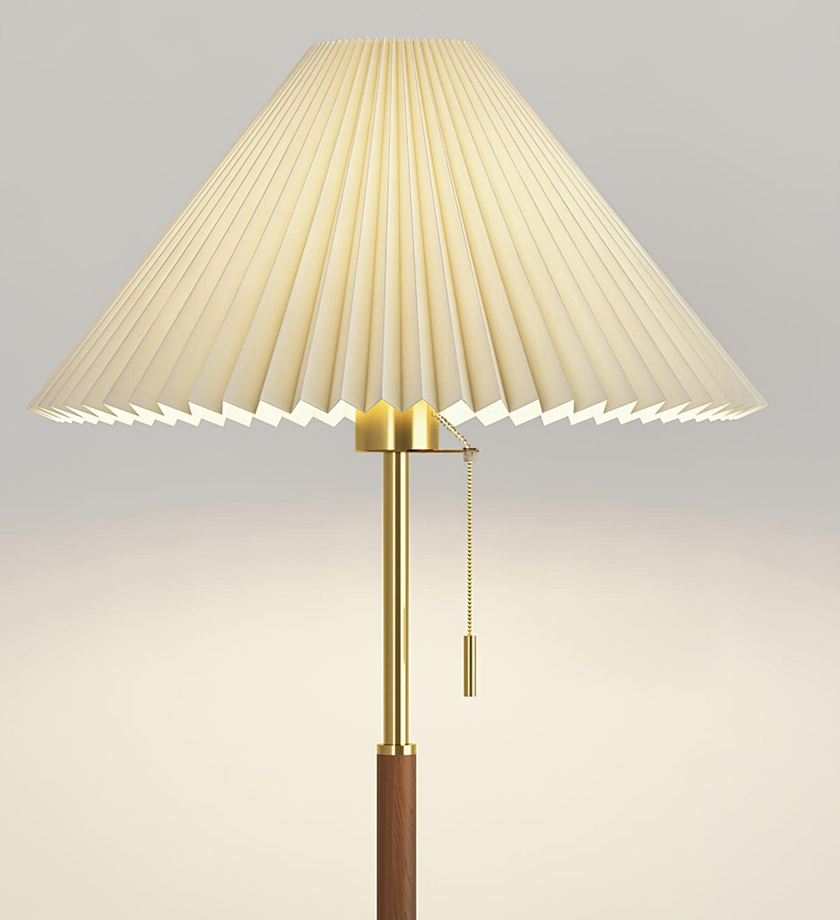 Vintage Pleated Floor Lamp – detail 17
