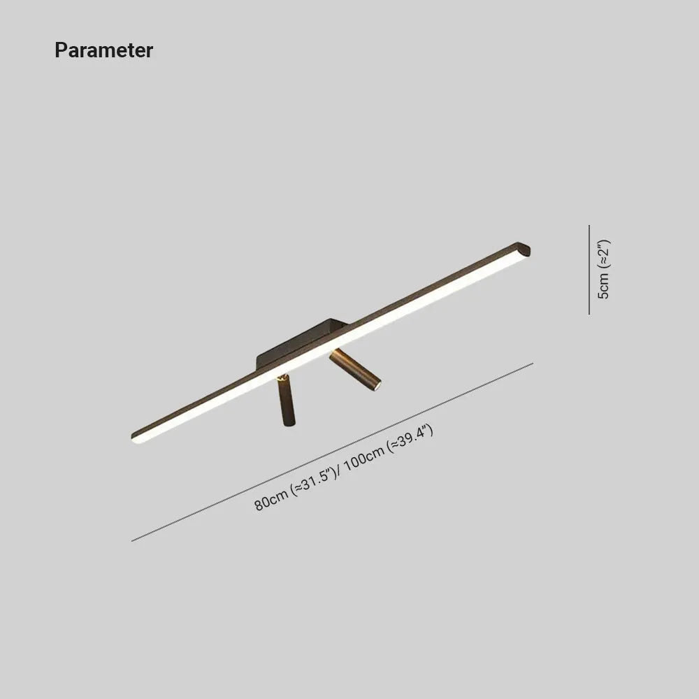 Finoria Linear Ceiling Light