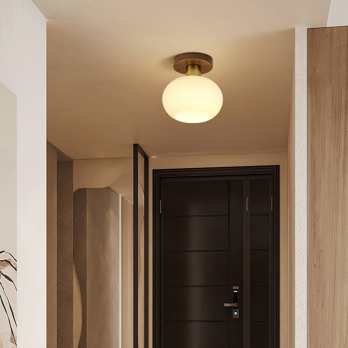 White Shell Ceiling Lamp – detail 11