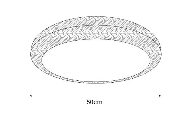Delva Round Ceiling Light