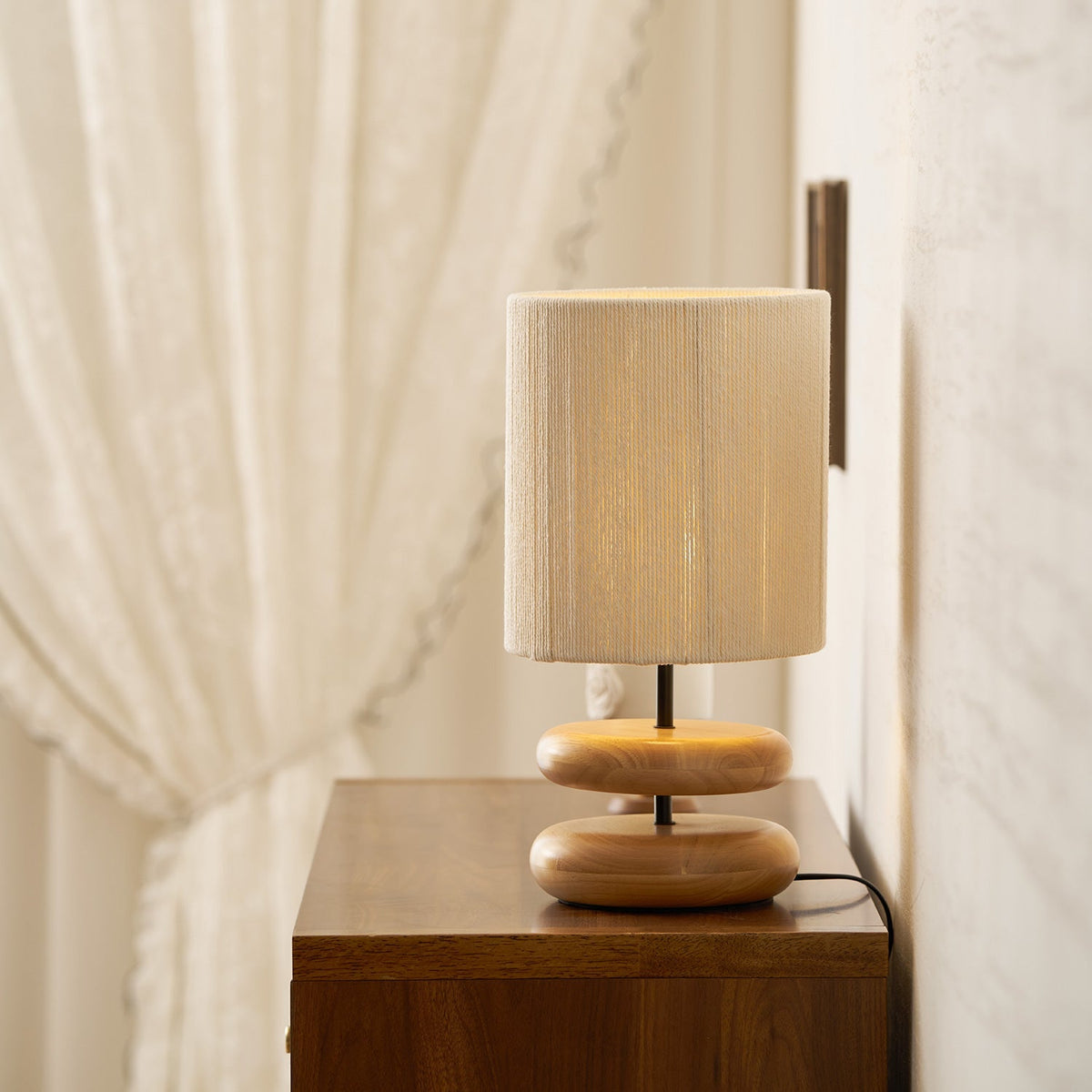 Wooden Modern Bedroom Table Lamp – detail 33