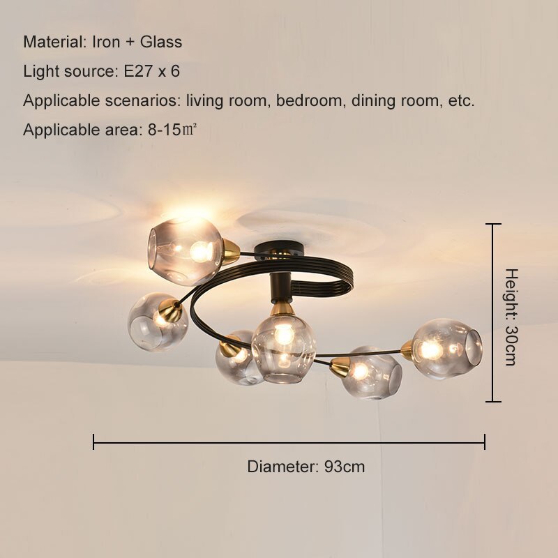 Lanson Modern Ceiling Light