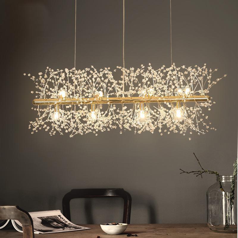 Crystal Dandelion Chandelier – detail 10