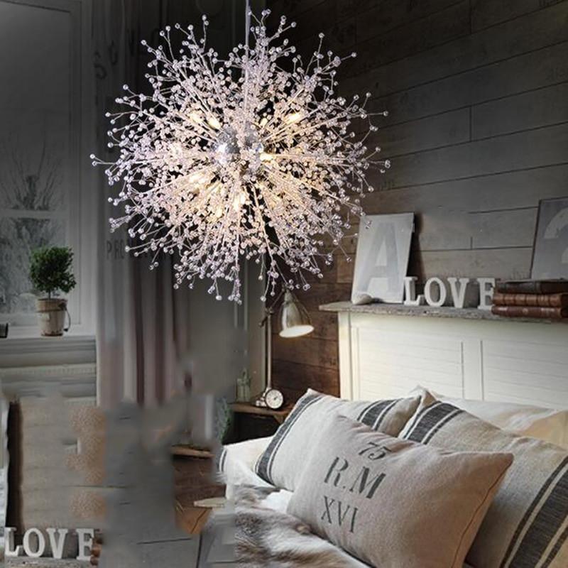 Crystal Dandelion Chandelier – detail 26