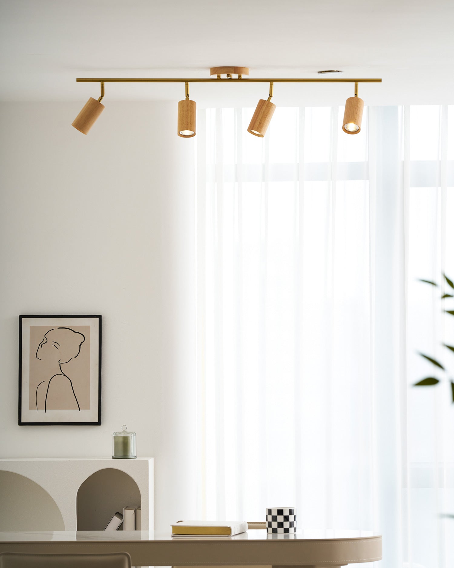 Mardenon Linear Ceiling Light