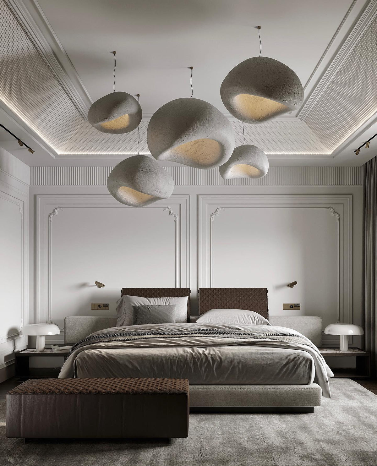 Zenra Wabi-Sabi Organic Chandelier – detail 19